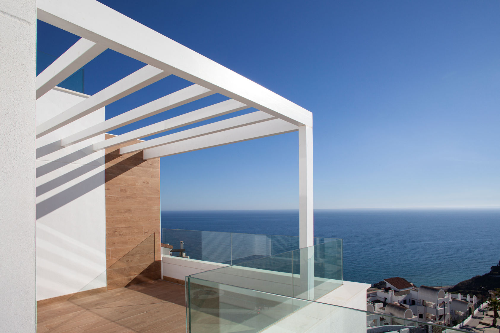 Luxury apartments under construction between Torrox Costa and Nerja


